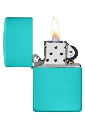 Zippo Çakmak 49454-086819 Regular Flat Turquoise