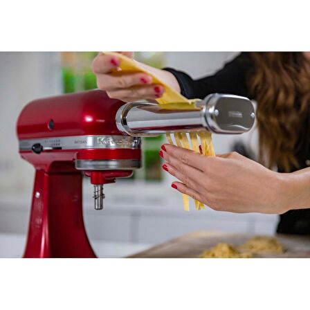 KitchenAid 5KSMPRA 3 Parça Hamur Silindiri Ve Makarna Kesici Aksesuar