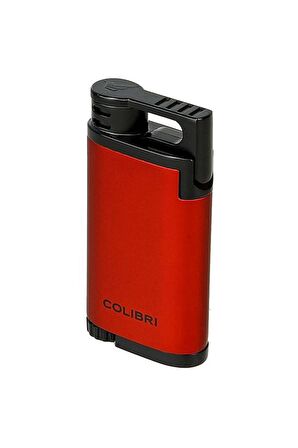 Colibri Belmont Tek Torch Pürmüz Kırmızı - Siyah Puro Çakmağı