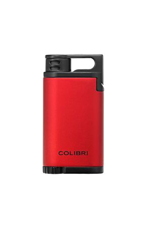 Colibri Belmont Tek Torch Pürmüz Kırmızı - Siyah Puro Çakmağı