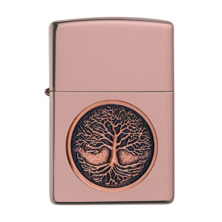 Zippo Çakmak Tree Of Life Emblem Design 49638-090626