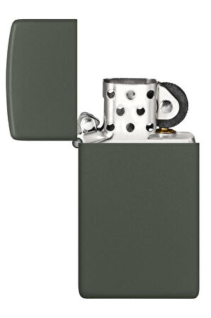 Zippo Çakmak Slim Green Matte 1627-108598