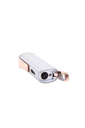Parmida 3 Torch Pürmüz Gümüş Puro Çakmağı