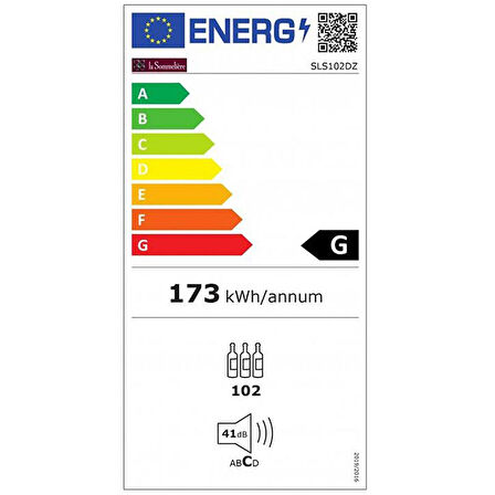 La Sommeliere LS102DZBL Çift Saklama Bölmeli Şarap Dolabı