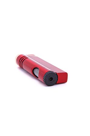Parmida Tek Torch Pürmüz Kırmızı Metal Puro Çakmağı