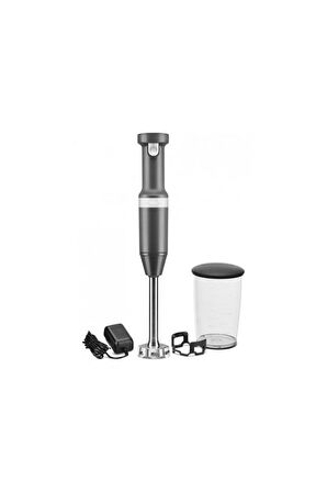 KitchenAid 5KHBBV53EDG Kablosuz El Blenderi Gri