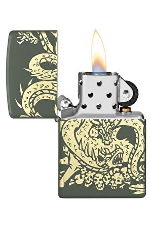 Zippo Çakmak 48907-109079 221 Dragon Design