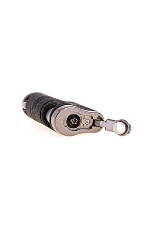 Parmida 4 Torch Pürmüz Siyah Puro Çakmağı