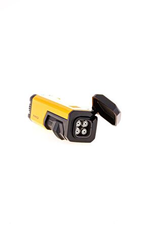 Parmida 4 Torch Pürmüz Sarı Puro Çakmağı