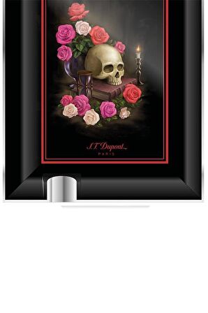 S.T. Dupont Memento Mori Siyah Puro Küllüğü 6494