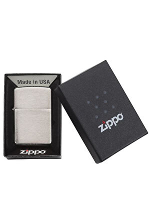 Zippo Çakmak Reg Brush Finish Chrome 200-019272