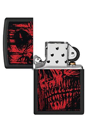 Zippo Çakmak 49775-093910 Red Skull Design