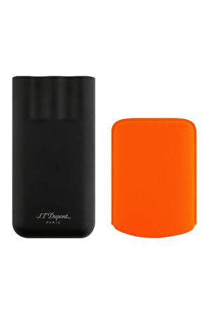 S.T. Dupont Siyah-Turuncu Üçlü Puro Kılıfı 183419