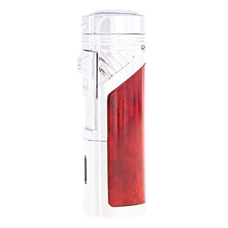 Parmida 4 Torch Pürmüz Bordo Puro Çakmağı