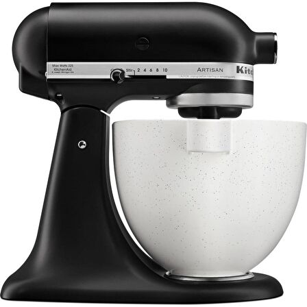 KitchenAid 5KSM2CB5PSS 4.7 Litre Seramik Kase - Desenli Beyaz