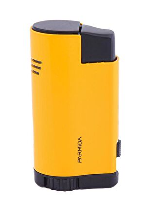 Parmida 3 Torch Pürmüz Sarı Puro Çakmağı
