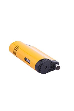 Parmida 3 Torch Pürmüz Sarı Puro Çakmağı