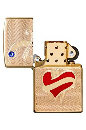 Zippo Çakmak 49303-083344 Heart and Sword Design