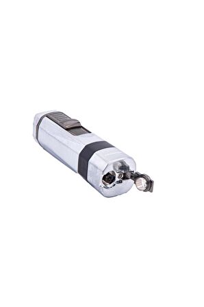 Parmida 4 Torch Pürmüz Gümüş Puro Çakmağı