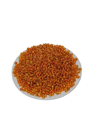 100 Gr Kristal Açık Turuncu 06 Numara Hobi Boncuğu