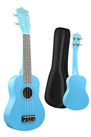 Midex UKX-233BL Mavi Concert Ukulele (Askı Çanta Metod Pena)