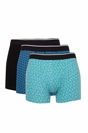 Regular Fit 3'lü Boxer