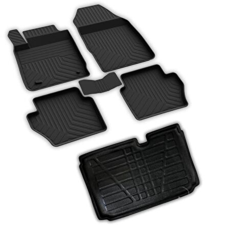 Ford Ecosport Ferrous 4D Paspas ve 3D Alt Bagaj Havuzu 2018 ve Üstü