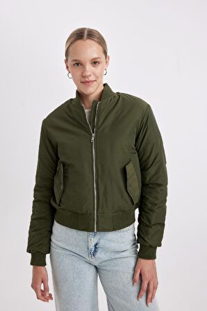 DeFacto Kolej Yaka Bomber Ceket Mont C1616AX24AUKH461