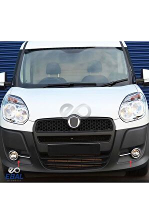 Fiat Doblo Krom Sis Farı Çerçevesi 4 Parça 2010-2015