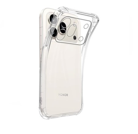 Gpack Honor 600 Pro Kılıf Silikon Şeffaf + Ekran Koruyucu