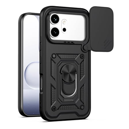 Gpack Honor 600 Kılıf Pars Yüzüklü Standlı