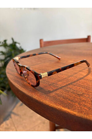 Miux mu Metal Aksesuarlı Güneş Gözlüğü Miux Şık unisex Model Uv400 Koruma