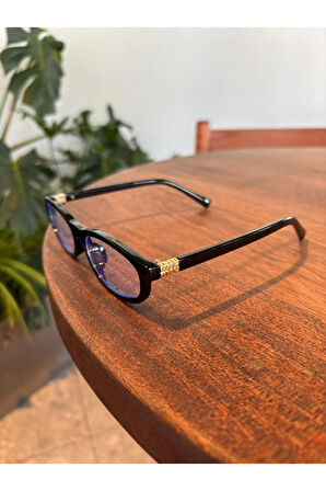 Miux mu Metal Aksesuarlı Güneş Gözlüğü Miux Şık unisex Model Uv400 Koruma