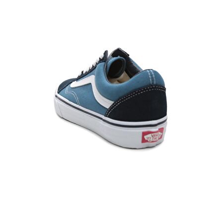 000D3HNVY1-R Vans Old Skool Unisex Spor Ayakkabı Mavi