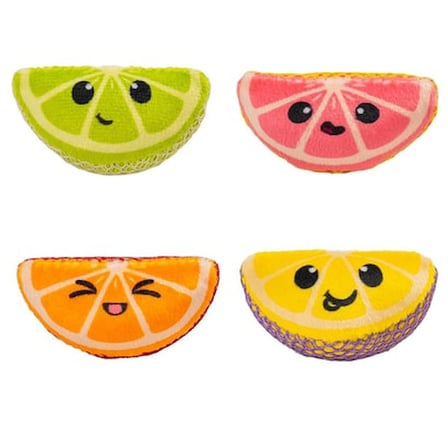 Catstages Fruit Wedges Catnipli Meyve Kedi Oyuncağı 4'lü