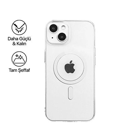 iPhone 14 Plus  Uyumlu Magsafe Stark Telefon Kılıfı