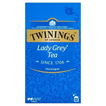 Twinings Bardak Poşet Siyah Çay 25'li 