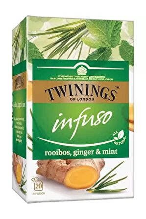 Twinings İnfuso Rooibos, Ginger, Mint