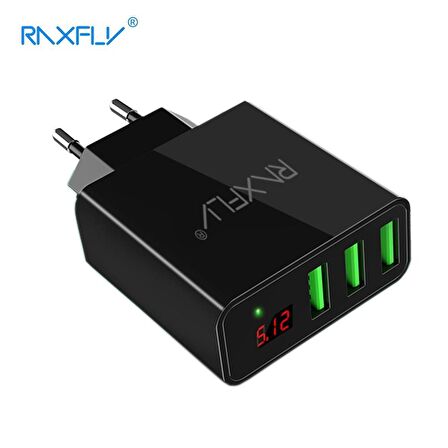 RAXFLY Evrensel Usb Süper Hızlı Şarj Adaptörü 5V 2.4A