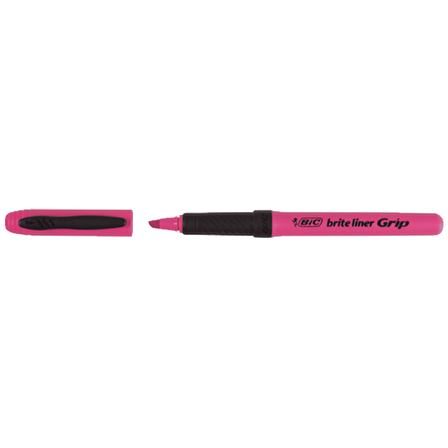 Bic Fosforlu Kalem Brite Line Grip Pembe Kalem Tipi 811 934