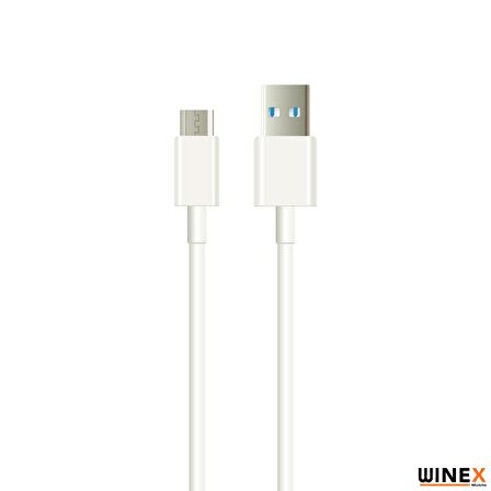 Winex İnfinix Hot 10İ 3A 45W UsbA to Micro 3Metre Data ve Hızlı Şarj Kablosu