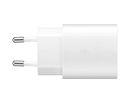 Samsung Type-C 25 Watt Hızlı Şarj Aleti Beyaz