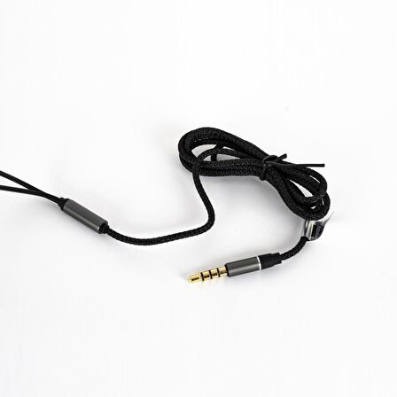 Tecno Spark 7 Pro Rock R2 Kablolu Mikrofonlu Kulaklık Siyah