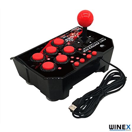 Winex 4in1 Joystick N-Switch/Ps3/Pc/Android Retro Oyun Konsolu Joystick