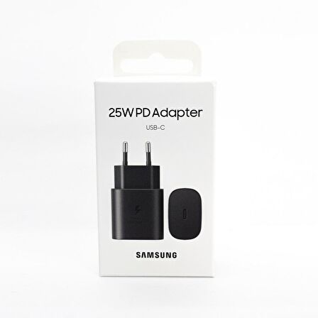 Samsung Type-C 25 Watt Hızlı Şarj Aleti Siyah