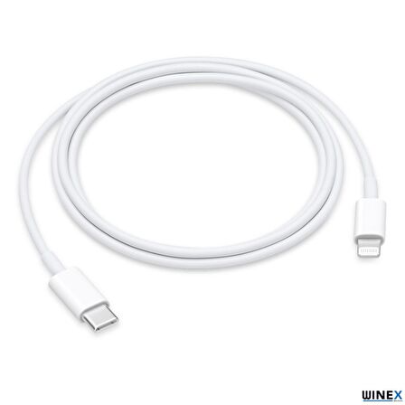 Winex Lightning - Type-C 20 Watt Hızlı Şarj Aleti Beyaz