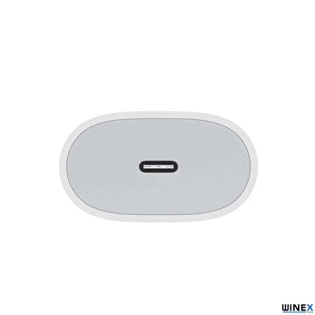 Winex Lightning - Type-C 20 Watt Hızlı Şarj Aleti Beyaz