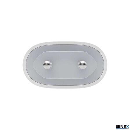 Winex Lightning - Type-C 20 Watt Hızlı Şarj Aleti Beyaz