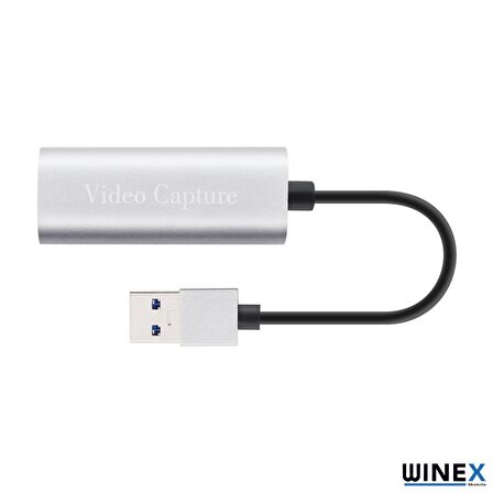 Winex UsbA to Hdmı Video Capture Video Kayıt Ekran Aktarma