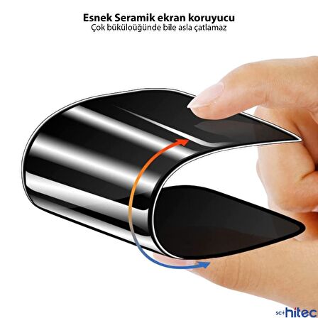ScHitec Poco M3 Ultra HD Premium 9H Mat Hayalet Seramik Ekran Koruyucu